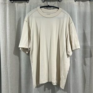 Abercrombie & fitch X-Large over sized t-shirt beige